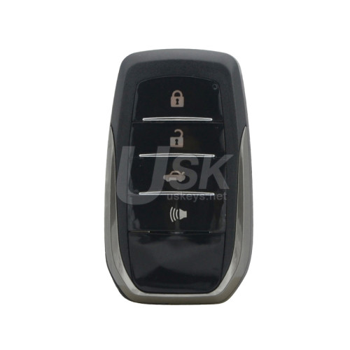 FCC HYQ14FBA Smart key shell 4 button for 2016 Toyota Mirai PN 89904-62020