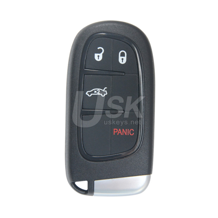 FCC GQ4-54T Smart key shell 4 button for Chrysler Dodge Jeep 2013-2018