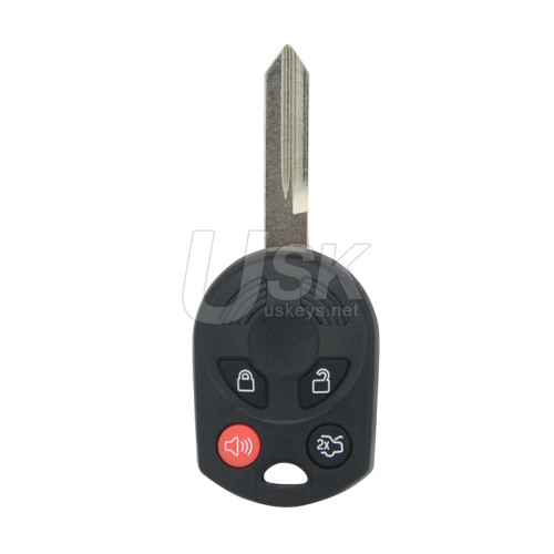 FCC OUCD6000022 Remote head key shell 4 button FO38 blade for Ford Flex Taurus Mercury Montego Sable Lincoln MKX Navigator 2007-2011