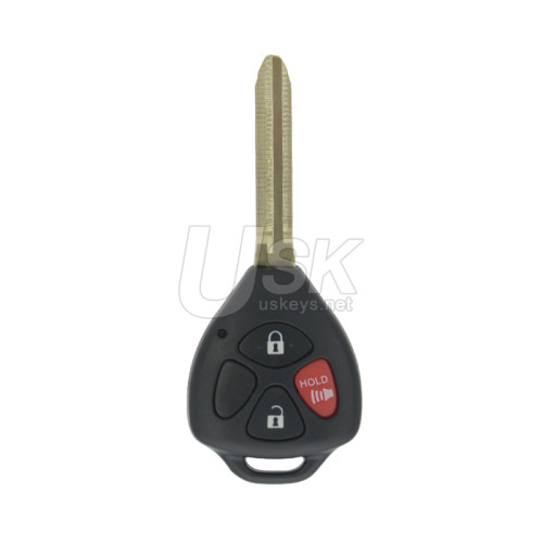 Tokai Rika B42TA Remote head key 3 button 314mhz G chip for Toyota Hilux 4Runner Fortuner