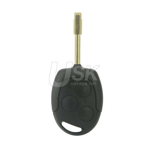 Remote head key 3 Button 434Mhz 4D63 chip FO21 blade for Ford Focus Mondeo Fiesta C-max