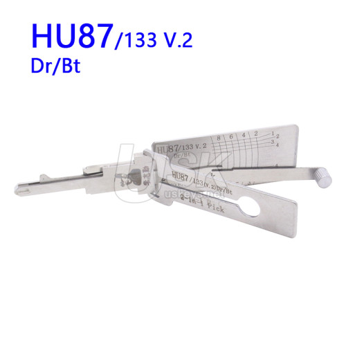 Lishi 2-in-1 Pick HU87/133 V.2 Dr/Bt