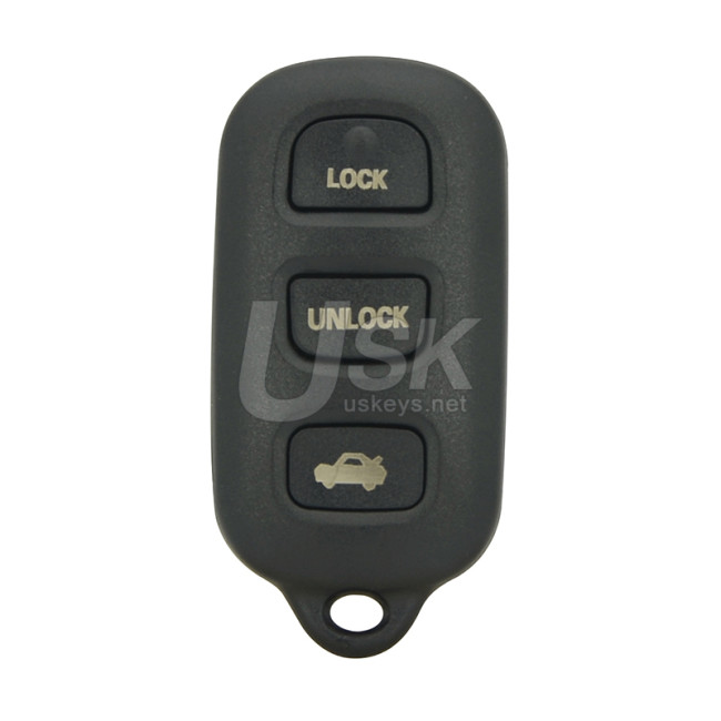 FCC HYQ12BAN HYQ1512Y Keyless Entry Remote Shell 4 button for Toyota Avalon Lexus 1998-2003