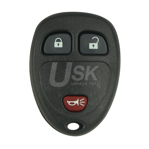 FCC OUC60270 Keyless Entry Remote 3 button 315Mhz ASK for Buick Cadillac Chevrolet GMC Pontiac Saturn 2007-2015 PN 15913420