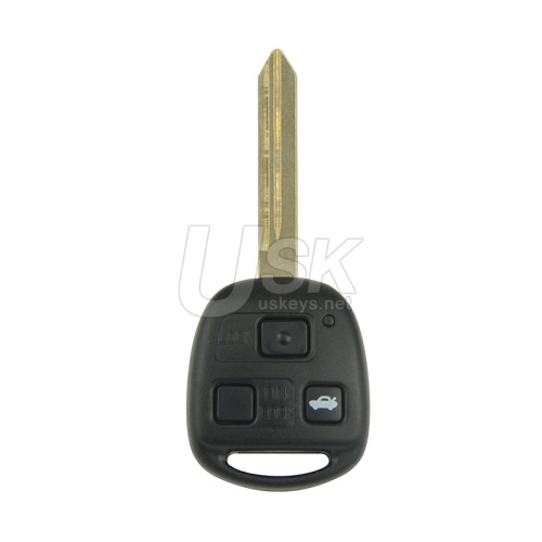 DENSO 736670-A Remote head key 3 button 315Mhz no chip TOY47 for Toyota Avensis Corolla Yaris Auris 2004-2009 PN 89071-05010