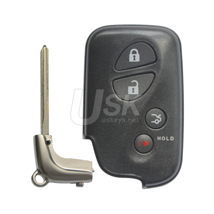 Lexus ES IS GS LS 2006-2008 FCC HYQ14AAB Aftermarket Smart Key 4 Button PN 89904-30270