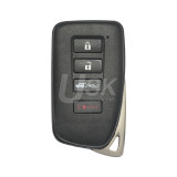 FCC BP1EK Smart key 4 button 433Mhz for Lexus RX350 RX450HL RX450H 2016-2019 P/N 89904-48J60 (board 281451-0010)