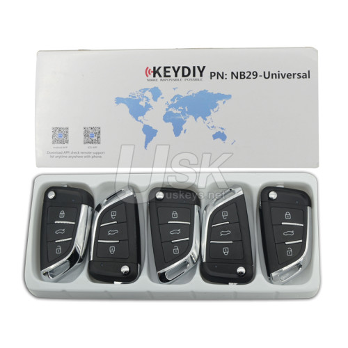 KEYDIY Universal Flip Remote Key BMW Style 3 button NB29