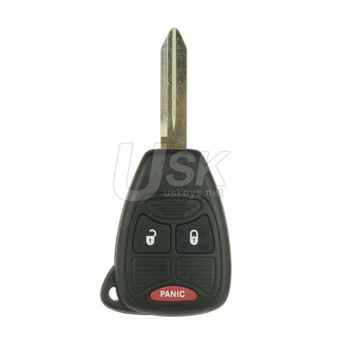 FCC OHT692713AA OHT692427AA Remote head key 3 button 315Mhz for Chrysler PT Cruiser Dodge Caliber Jeep Compass 2004-2015 PN 68000603AB