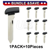 (Pack of 10) Emergency Key blade for Chrysler
