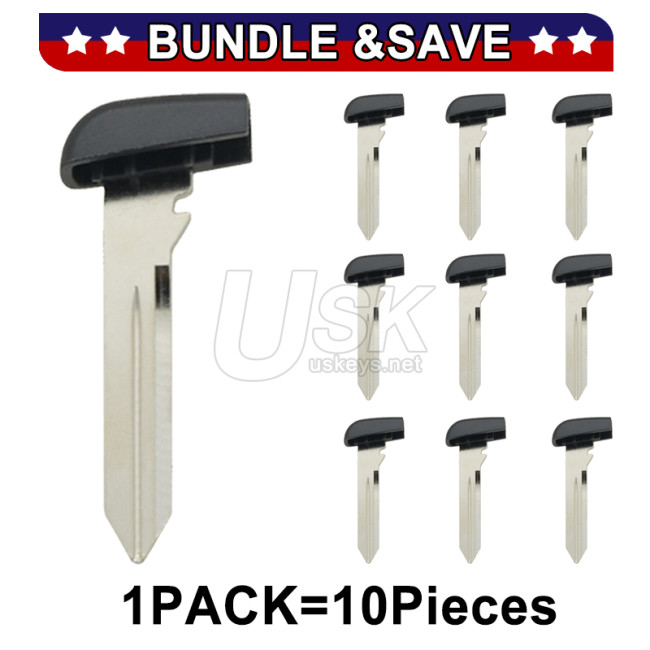 (Pack of 10) Emergency Key blade for Chrysler