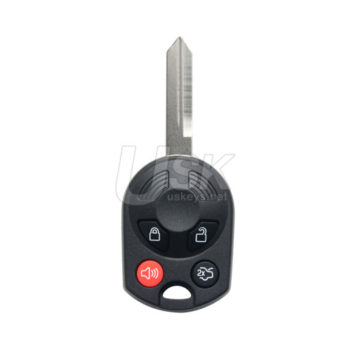 FCC OUCD6000022 Remote head key 4 button 434Mhz 4D63 80 bit chip FO38 blade for Ford Mercury 2005-2011 PN 164-R7013