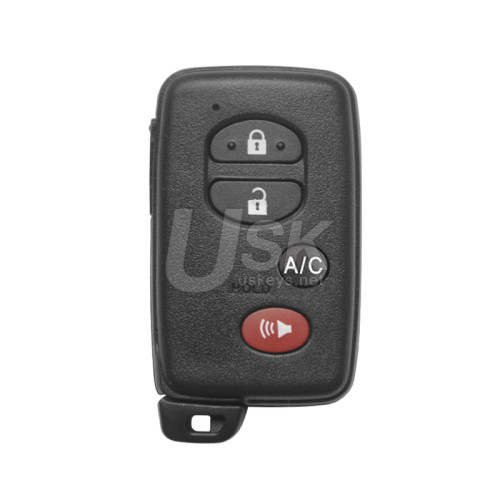 FCC HYQ14ACX Smart key 4 button 315Mhz for Toyota Prius 2010-2015 PN 89904-47150 (GNE Board 5290)