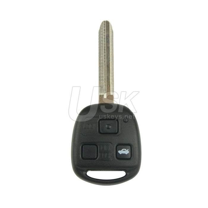 PN 89071-48110 Remote head key 3 button 315mhz no chip TOY43 blade for Toyota Land Cruiser FJ Cruiser Prado 1998-2011