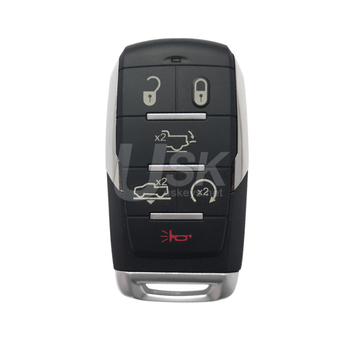 Dodge Ram 1500 2019-2021 FCC OHT-4882056 Aftermarket Smart Key 6 Button PN 68291692AD