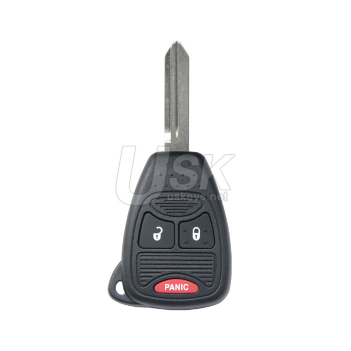 FCC OHT692713AA OHT692427AA M3N5WY72XX Remote head key shell 3 button for Chrysler PT CRUISER SEBRING ASPEN 2006-2010