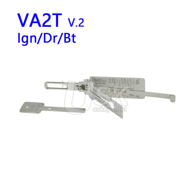 Lishi 2-in-1 Pick VA2T Ign/Dr/Bt