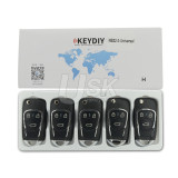 KEYDIY Universal Flip Remote Key GM Style 3 button NB22-3