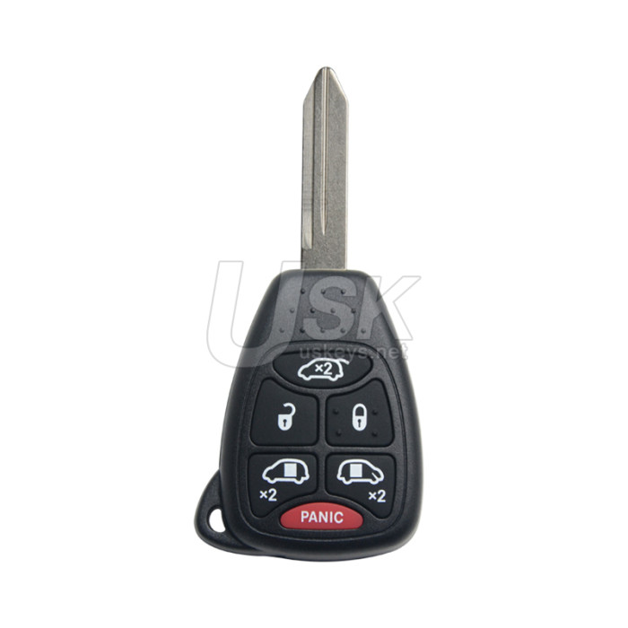 Jeep Commander 2007 FCC OHT692427AA  Aftermarket Remote Head Key 6 Button PN 68003389AA