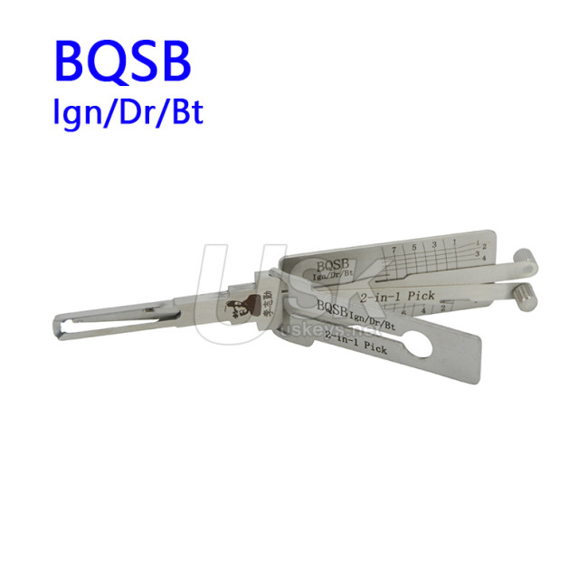 Lishi 2-in-1 Pick BQSB Ign/Dr/Bt