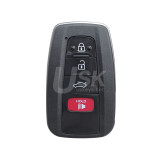 FCC HYQ14FBC Smart key shell 4 button for Toyota Camry 2018-2020