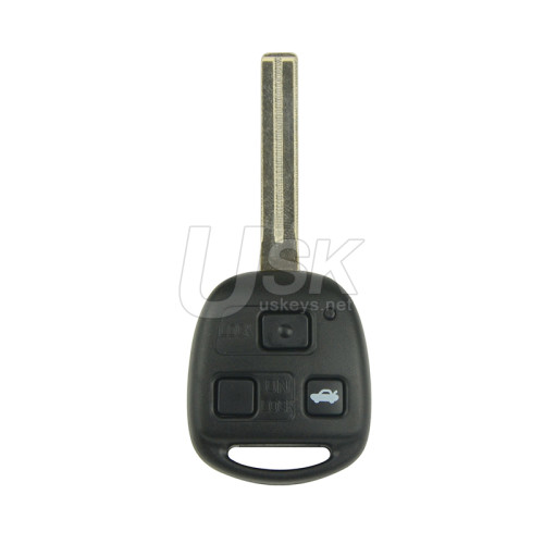 PN 50171 Remote head key 3 button 315mhz 4D67 chip TOY48 long blade for Lexus GX470 RX350 SC430 2006-2009
