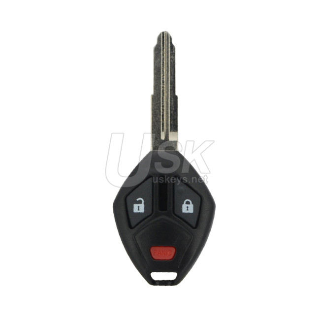 Remote head key shell 3 button MIT11 for Mitsubishi Lancer Outlander