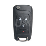 FCC OHT01060512 KR55WK50073 Flip remote key 4 Button 315Mhz for 2014 Chevrolet Impala PN 5913597