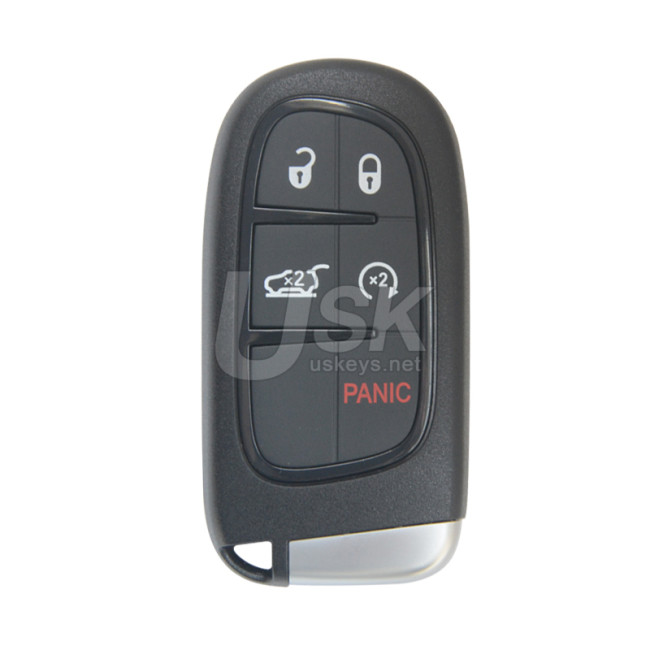 FCC GQ4-54T Smart key 5 button 434Mhz 4A chip for Jeep Grand Cherokee 2014-2017 P/N 68141580 AA AB AC