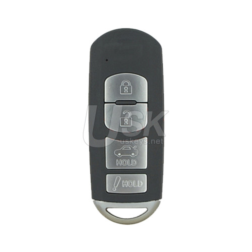FCC KR55WK49383 Smart key 4 button 315mhz for Mazda 6 2013 (VDO SYSTEM) P/N GSYL-67-5RY