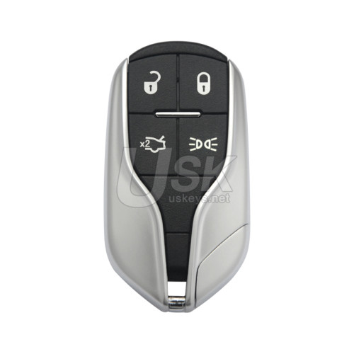 FCC M3N7393490 Smart key 4 button 433mhz ID46 chip for Maserati Quattroporte Ghibli 2012-2015 (Non Comfort Access)