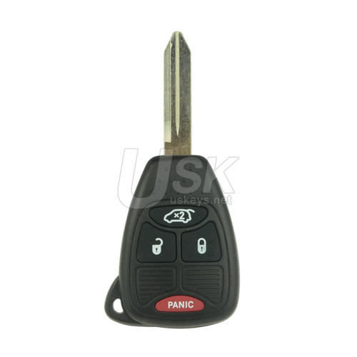 FCC M3N5WY72XX Remote head key 4 button 315Mhz for Chrysler Pacifica Jeep Liberty 2004-2008 PN 05183683AA