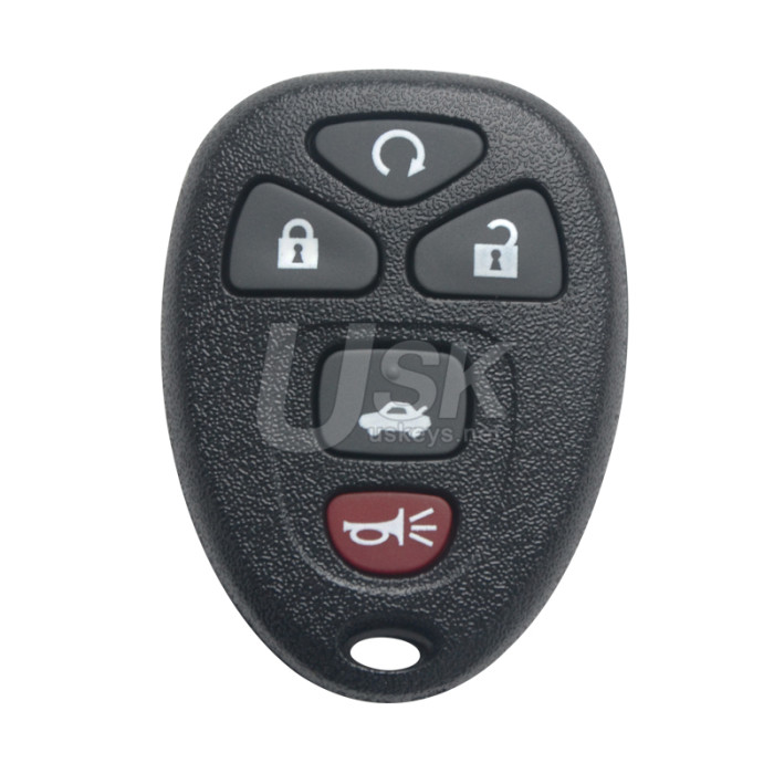 Buick Chevrolet Pontiac Saturn 2004-2012  FCC KOBGT04A Aftermarket Remote Fob 5 Button PN 22733524