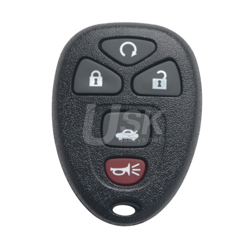 FCC KOBGT04A Keyless Entry Remote 5 button 315Mhz ASK for GM Buick Chevrolet Pontiac Saturn 2004-2012 P/N 22733524