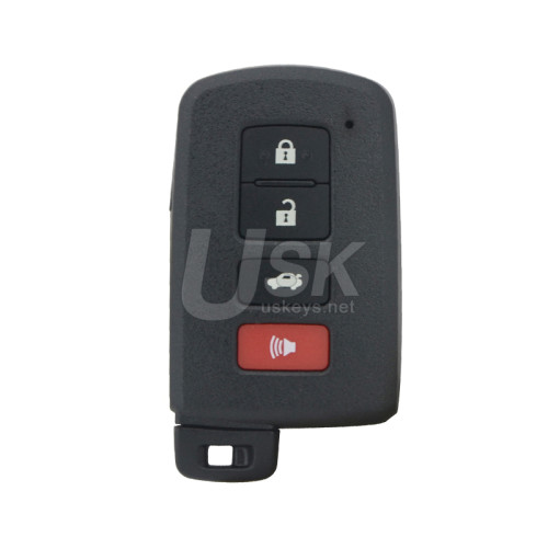 FCC HYQ14FBA Smart key shell 4 button for Toyota Avalon Camry Corolla Highlander Rav4 2015