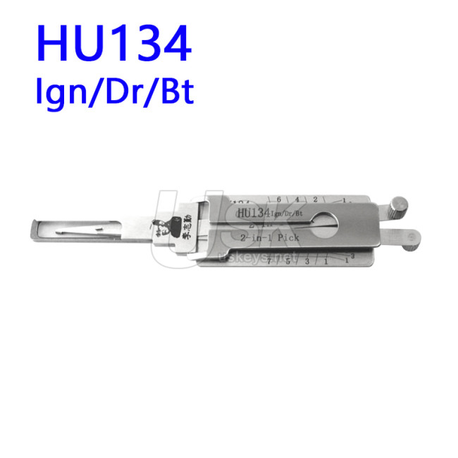 Lishi 2-in-1 Pick HU134 Ign/Dr/Bt