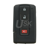 FCC MOZB31EG smart key shell 3 button for Toyota Prius 2004-2009 PN 89994-47061