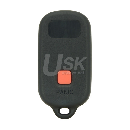 Toyota Camry Corolla FCC GQ43VT14T Aftermarket Remote Fob 3 Button PN 89742-06010