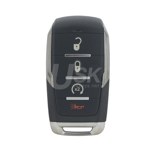 FCC OHT-4882056 Smart key shell 4 button for 2019 2020 Dodge Ram 1500 PN 68291689AD