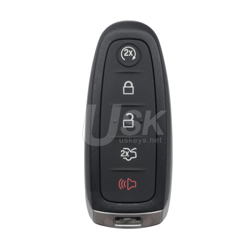 FCC M3N5WY8609 Smart Key Shell 5 Button for 2013-2020 Ford Focus Escape PN 164-R7995