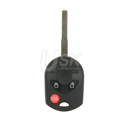 FCC OUCD6000022 Remote head key shell 3 button HU101 for Ford Escape Transit Connect 2014-2018 PN 164-R8007