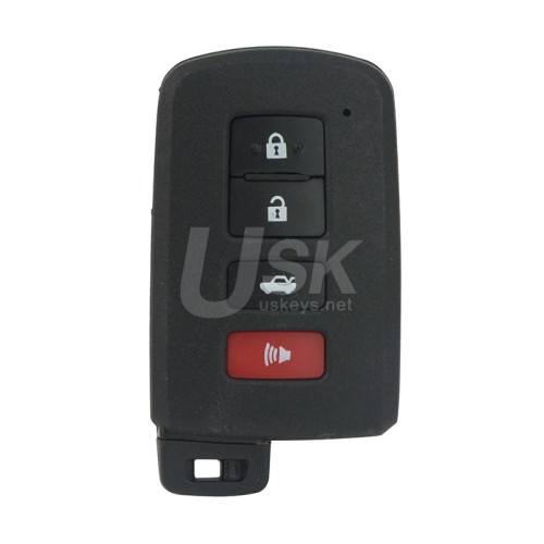 PN 89904-33450 Smart key shell 4 button for Toyota Camry 2013-2015