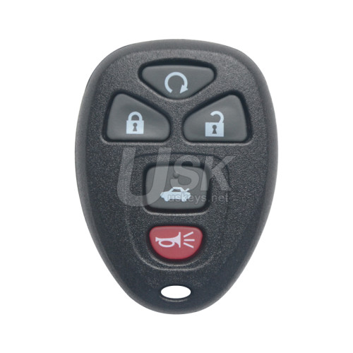 FCC OUC60270 / OUC60221 Keyless Entry Remote 315Mhz 5 button for GM Buick Cadillac Chevrolet 2006-2013 PN 15912860