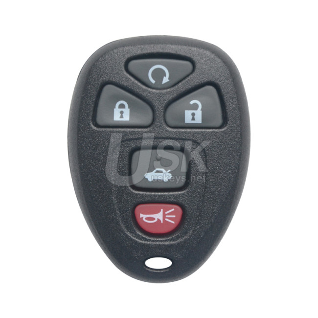 FCC OUC60270 / OUC60221 Keyless Entry Remote 315Mhz 5 button for GM Buick Cadillac Chevrolet 2006-2013 PN 15912860