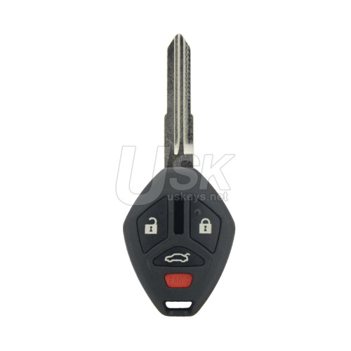 FCC OUCG8D-620M-A Remote head key shell 4 button MIT11 for Mitsubishi Eclipse Galant 2007-2012