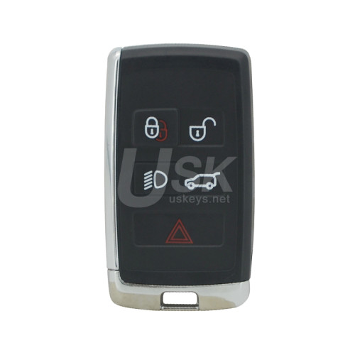 Smart key shell 5 button for Jaguar XF XJ EX F-Pace F-Type 2019