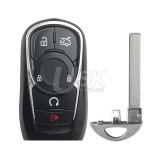 FCC HYQ4AA 315mhz Smart key 5 button ID46 chip for 2017 2018 Buick Encore