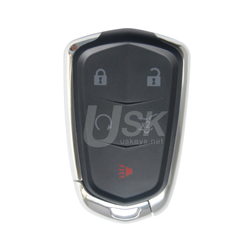FCC HYQ2EB smart key shell 5 button for Cadillac XT5 XTS 2017-2019