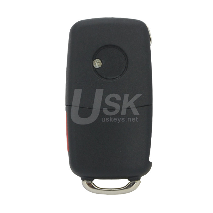 Volkswagen Jetta Golf 2006-2011 FCC NBG92596263 Aftermarket Flip Remote Key 4 Button PN:1K0959753P