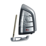 FCC YGOHUF5662 Smart Key Shell 4 Button for 2009-2014 BMW 3 5 7 Series